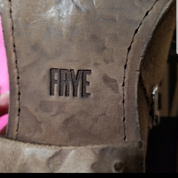 NEW! Frye leather booties sz 7 NWT - Picture 10 of 16